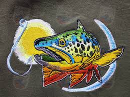 Банные шапки с вышивкой на 3 Банные шапки с вышивкой на 3